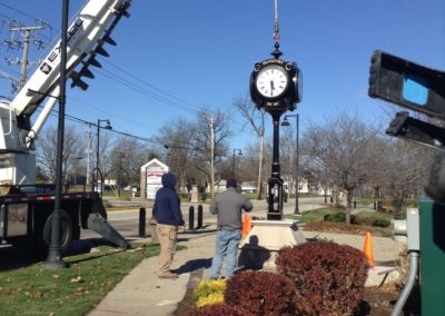 Village of Frankfort Clock Picture