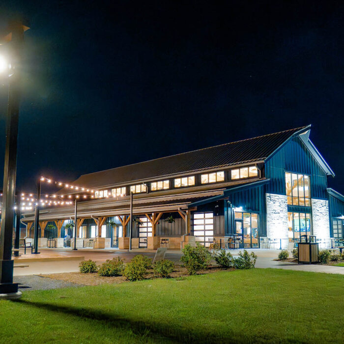 Bradley 315 Sports Park Building Exterior Lighting