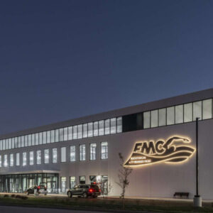FMC Natatorium Electrical Construction - Exterior Building