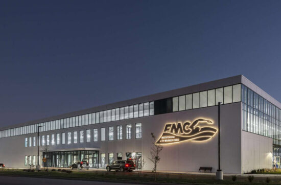 FMC Natatorium Electrical Construction - Exterior Building